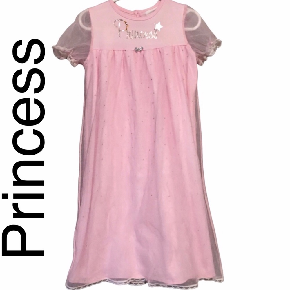 Gown dress Dream Apparel Pink Princess Sz 4T